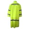 Neese Hi-Vis Long Rain Coat, PVC Coated Polyester Knit, Hi-Vis Lime, S 10187-31-1-HLI-S - alternate 2
